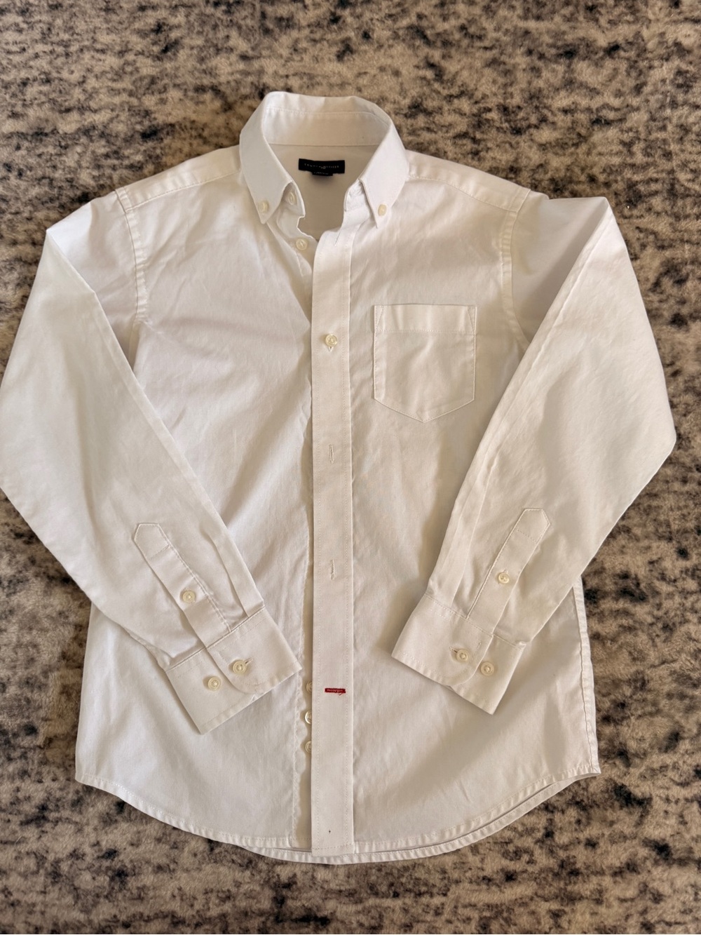 Tommy Hilfiger Boys' White Button-Down Shirt